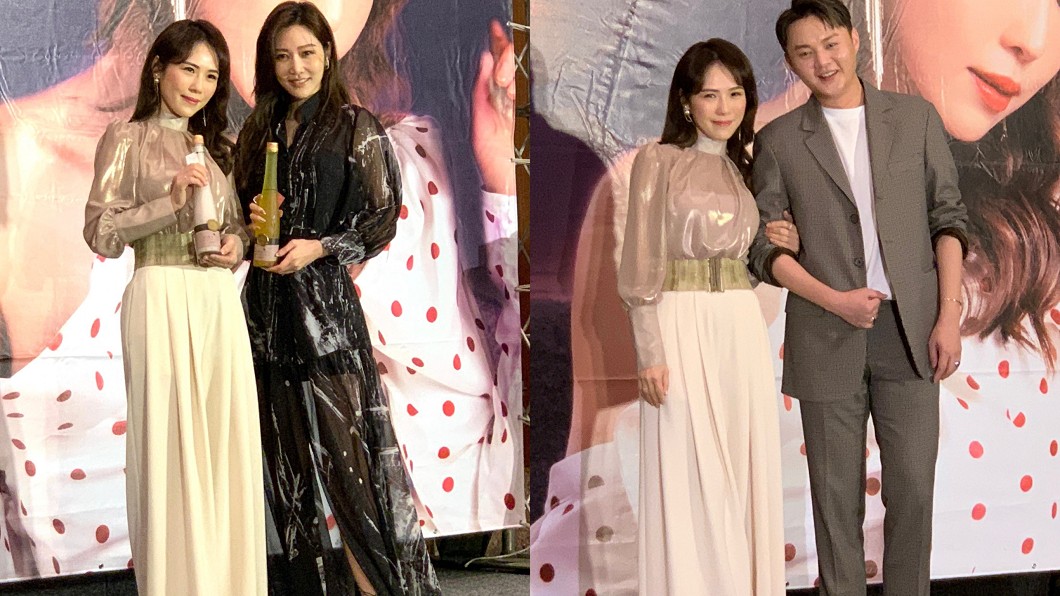 許富凱(圖右右)、曾莞婷(圖左右)為吳申梅站台。(圖/TVBS)