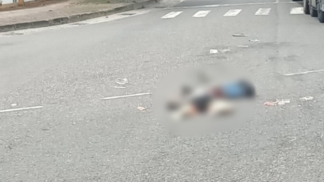 肇事駕駛酒測值為零,警方還要再釐清肇事原因。(圖/翻攝自全民爆料王)