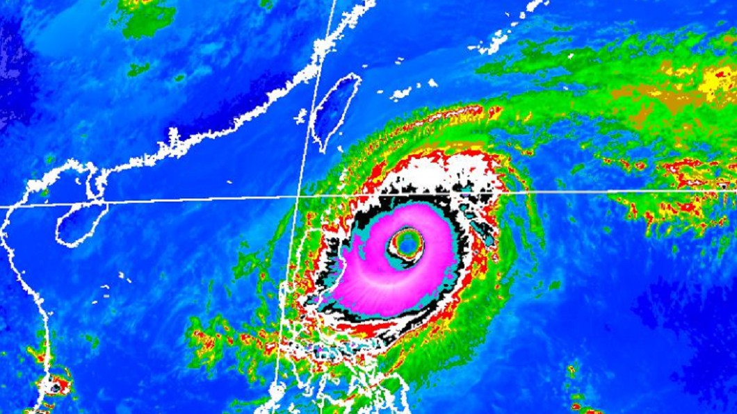 舒力基颱風侵台機率極低。(圖/翻攝自中央氣象局)