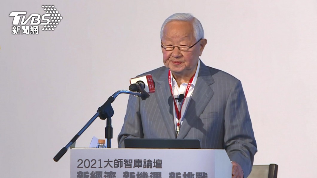台積電創辦人張忠謀。(圖/TVBS)