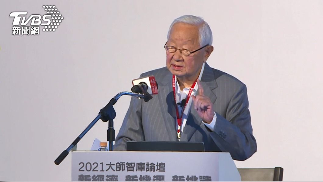 台積電創辦人張忠謀。(圖/TVBS)