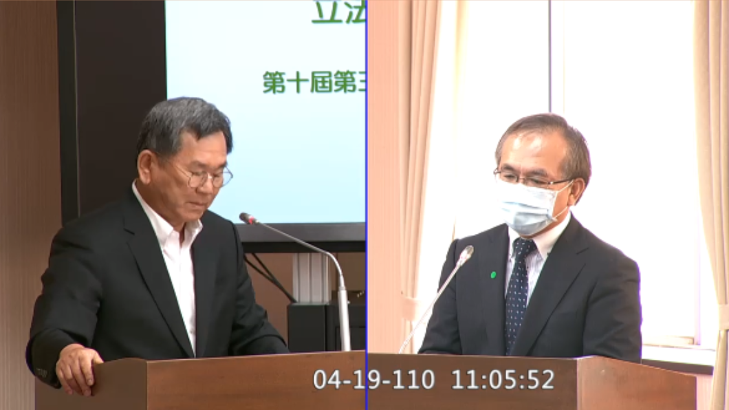 陳明文日前質詢陳彥伯。（圖／翻攝自立法院IVOD）