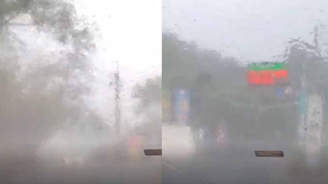 雨神來了！（圖／TVBS）