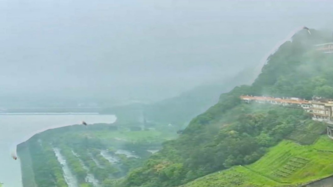石門水庫微進帳　鄭文燦：終於聽見下雨的聲音