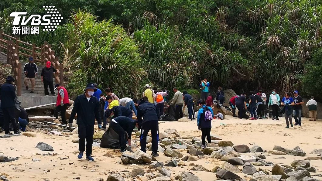 馬管處今舉行淨灘活動 清除馬祖高密度海岸線垃圾