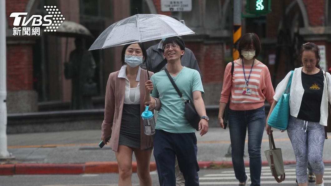 今明短暫空檔 週三鋒面接近「降雨熱區曝」