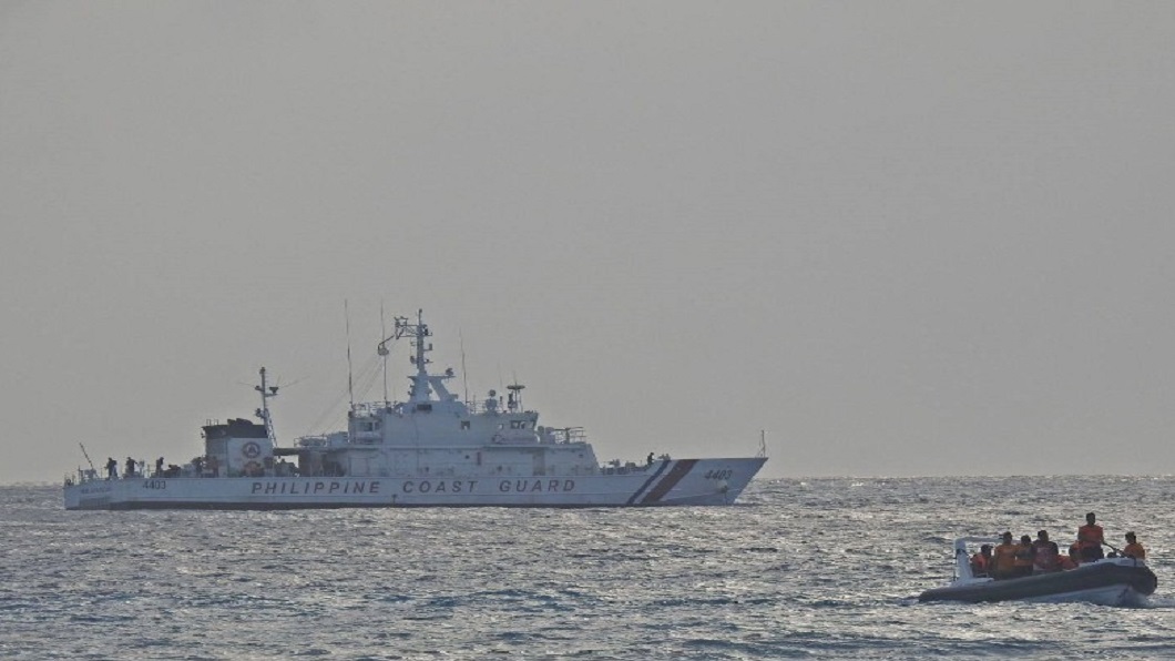 菲海岸警衞隊演習 美轟炸機飛赴南海