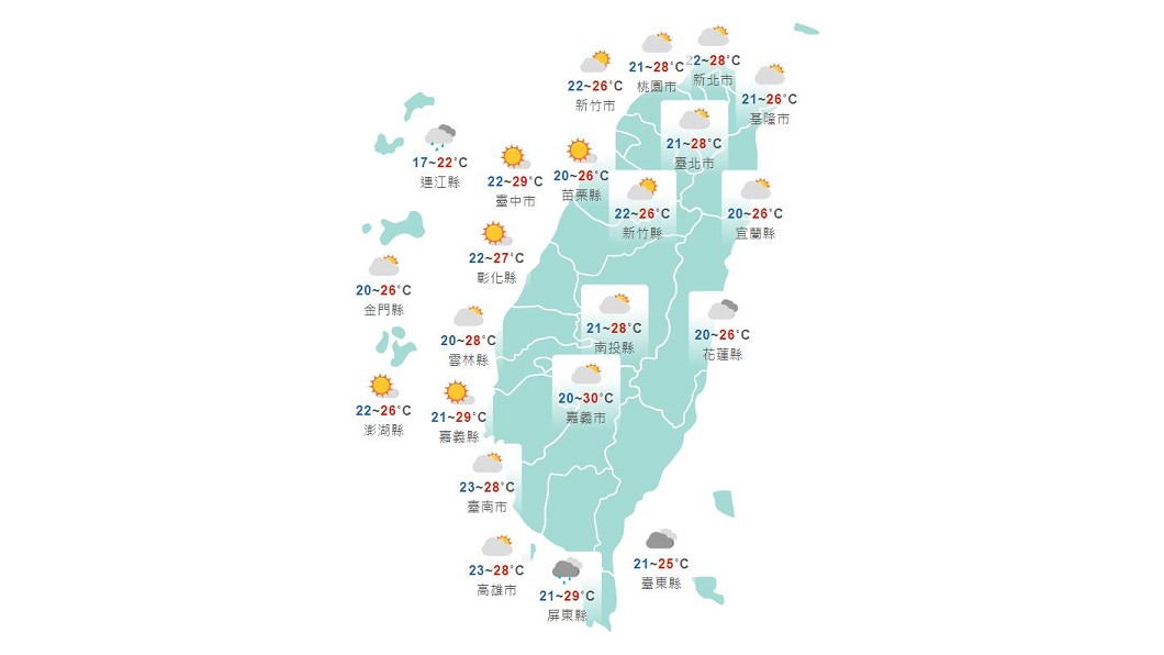 圖／中央氣象局