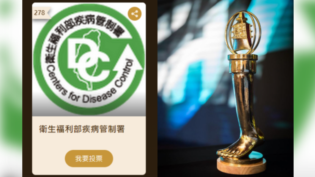 走鐘獎投票!「衛福部」躋身網紅殿堂 角逐潛力新星獎