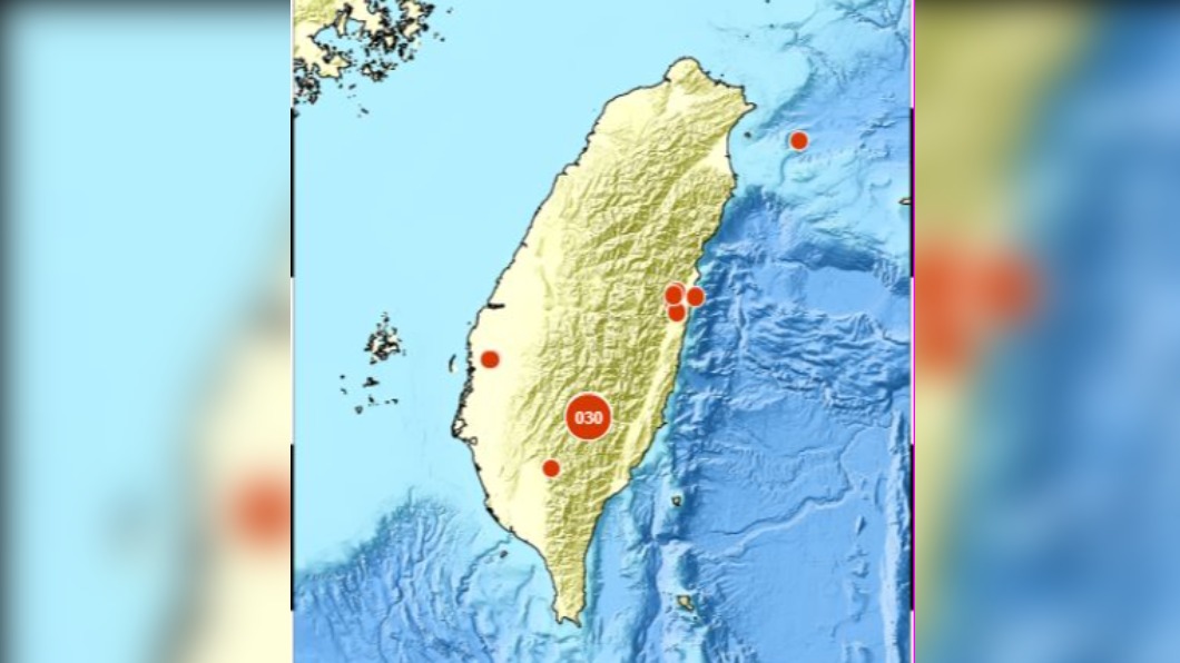 地牛翻身連三震!06:10規模4.6 震央都在台東海端