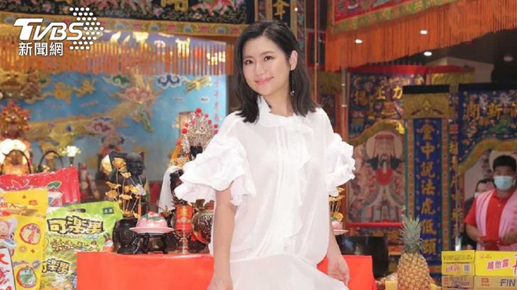 Selina出席新電影開鏡儀式。（圖／TVBS）