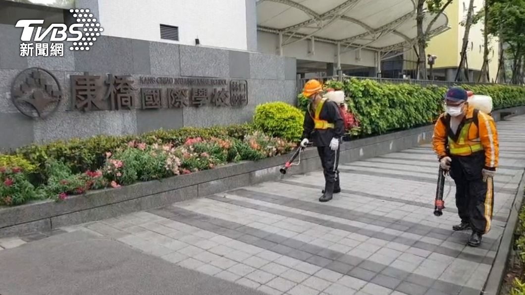 新北市林口康橋國際學校有2名學生血清抗體呈現陽性反應。(非當事人,示意圖/TVBS)