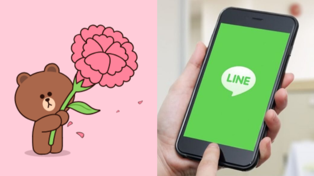 母親節快樂!LINE輸入「關鍵字」 熊大獻花萌翻天