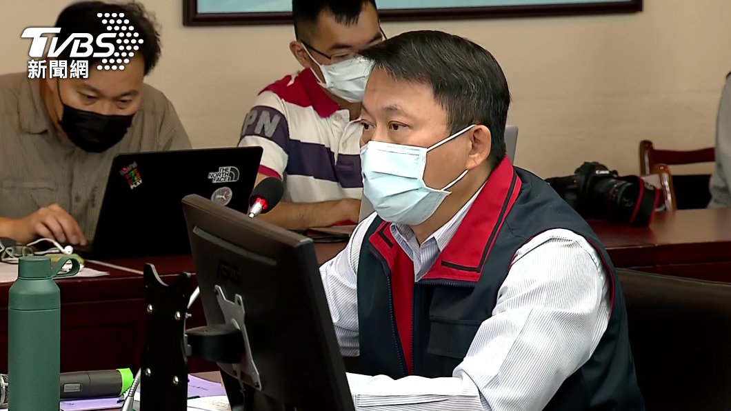 松山分局長林志誠強調無關說施壓。(圖/TVBS)