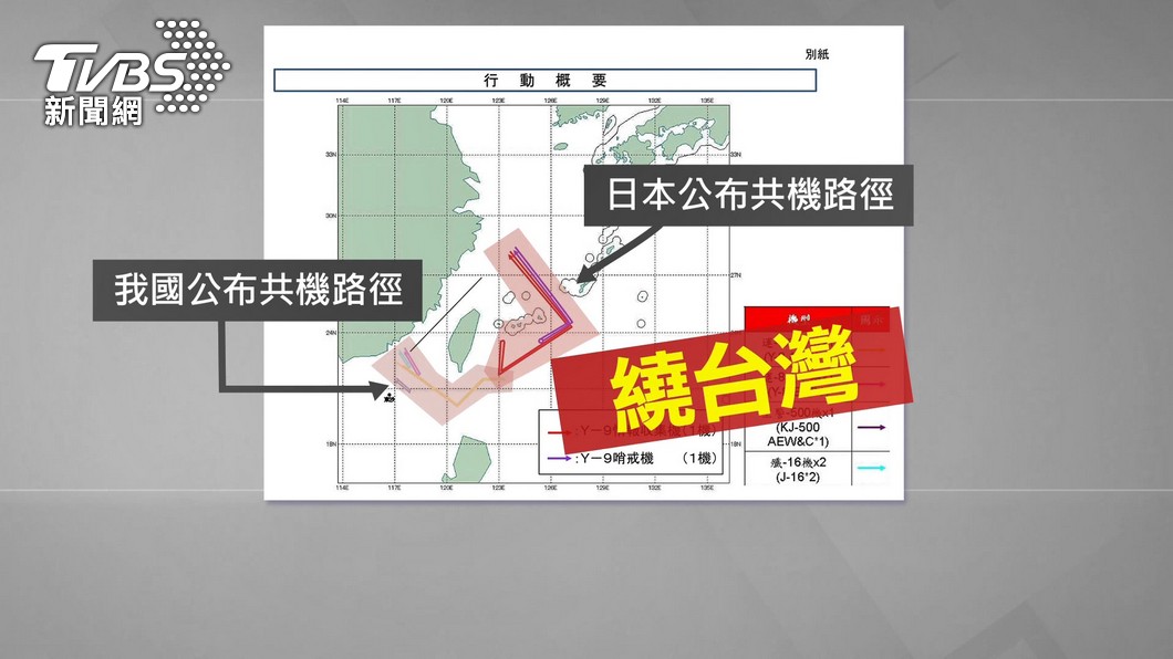 共機近來頻繁擾台。（圖／TVBS）