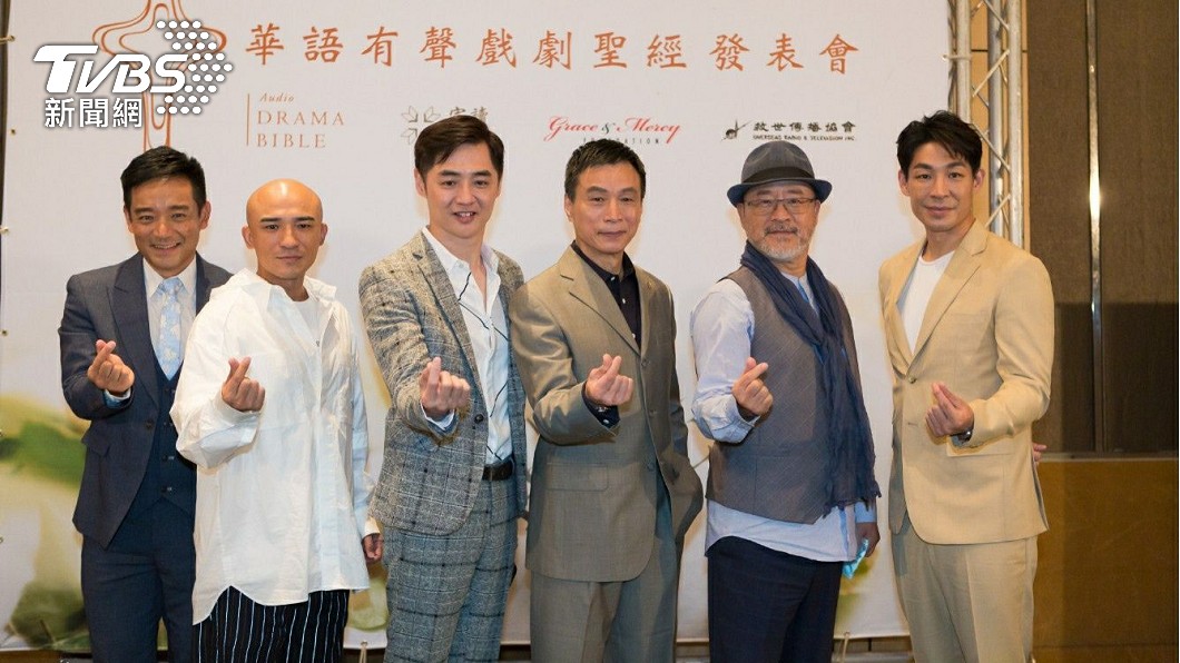 宋逸民在記者會上分享近況。(圖/救世傳播協會提供)