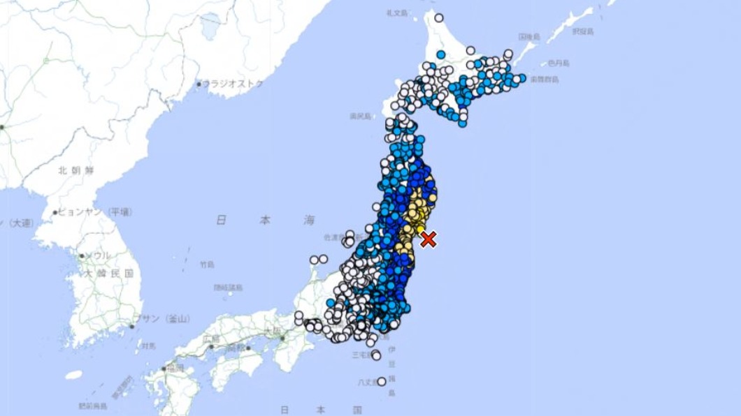 圖/翻攝自日本氣象廳