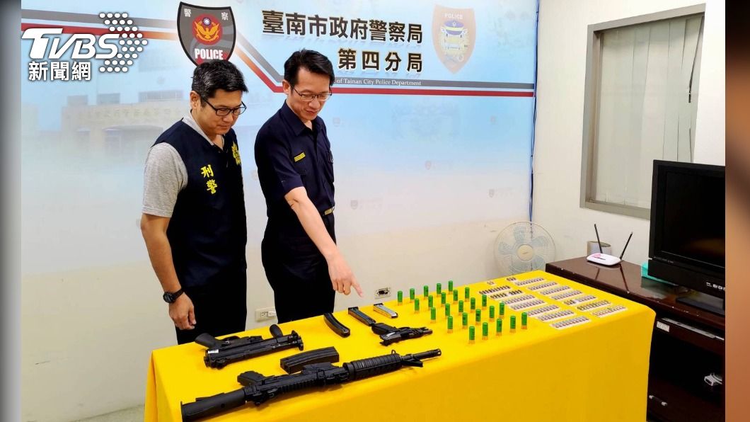 台南安平某大樓搜出大批槍彈 2男被逮收押禁見