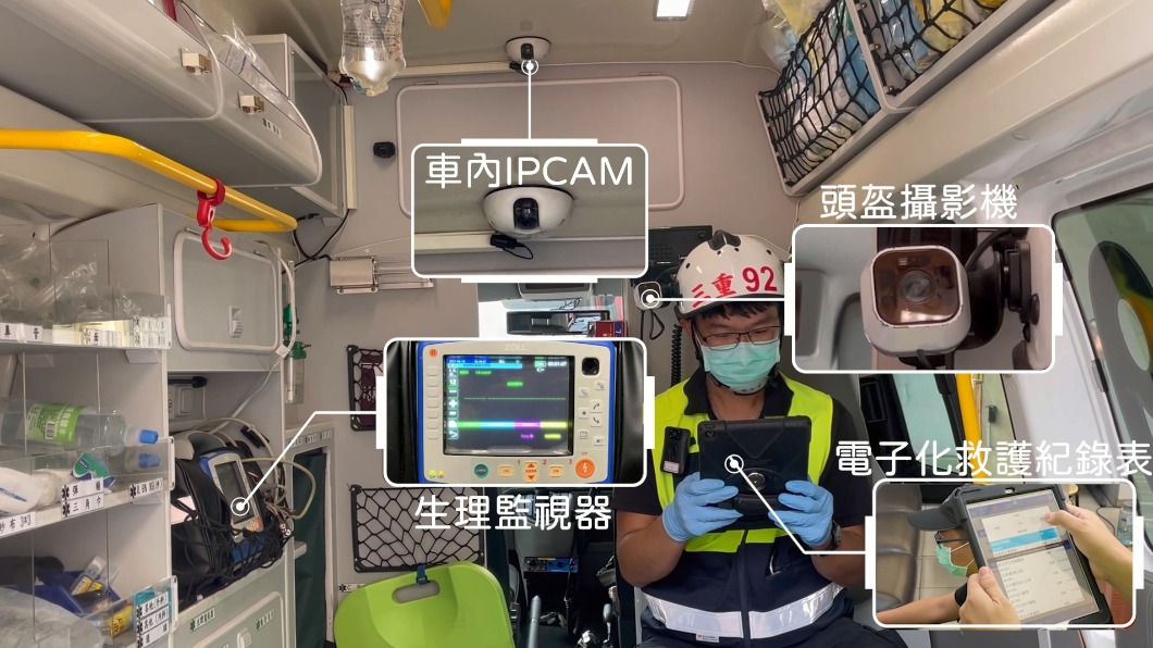 命危搶救大作戰！　新北市消防局推「科技急診救護車」