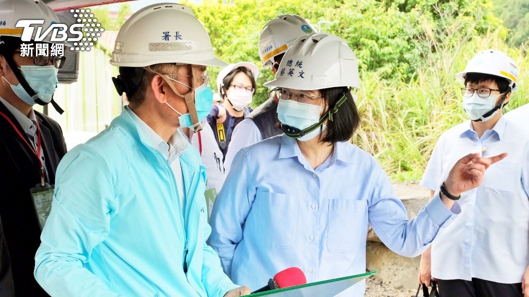 蔡英文指示相關單位要加速新水源開發。（圖／中央社）