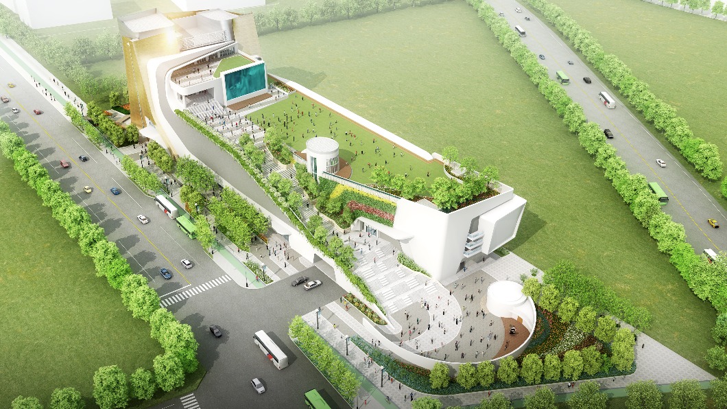 中台灣電影中心共規畫4大區。(圖/翻攝自台中市政府官網)