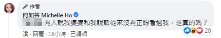 (圖/翻攝自何如芸臉書)