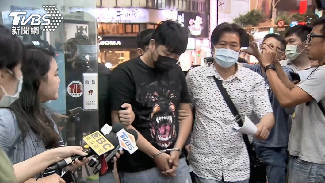 潑蟑案嫌犯落網。(圖/TVBS)