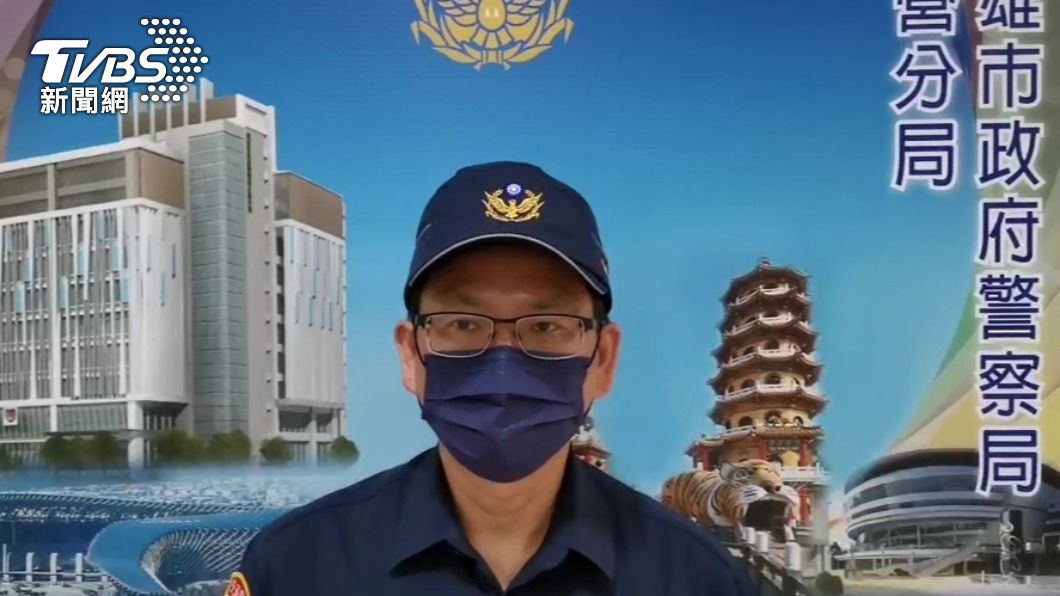 交大左營分隊小隊長黃順吉。(圖/TVBS)