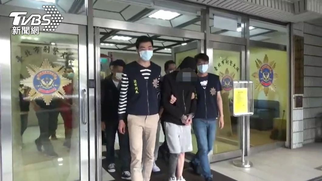 警逮竹聯幫及天道盟討債集團。(圖/TVBS)