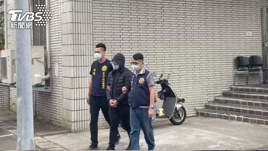倉儲小開遭逮。(圖/TVBS)