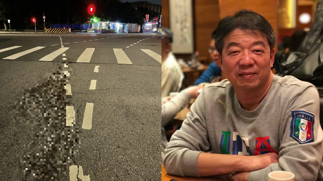 父來不及參加婚禮遭酒駕奪命　兒馬路跪拜血跡：好不甘心
