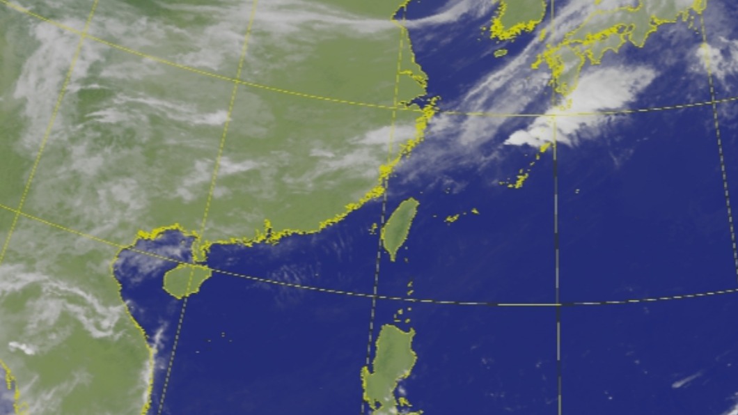 太平洋高壓影響,全台天氣炎熱。(圖/中央氣象局)