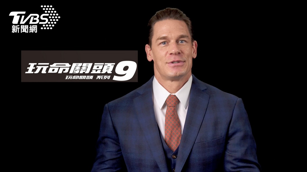 約翰希南日前為電影《玩命關頭9》做宣傳。（圖／TVBS）
