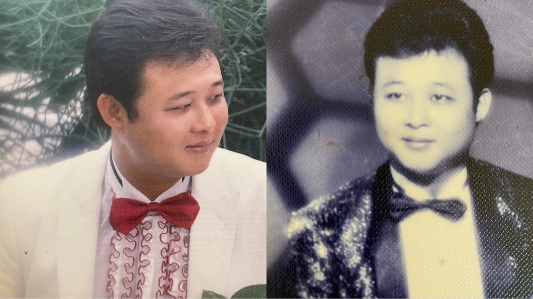納豆曬的婚紗照主角原來是粉絲的岳父。(圖/翻攝自納豆臉書)