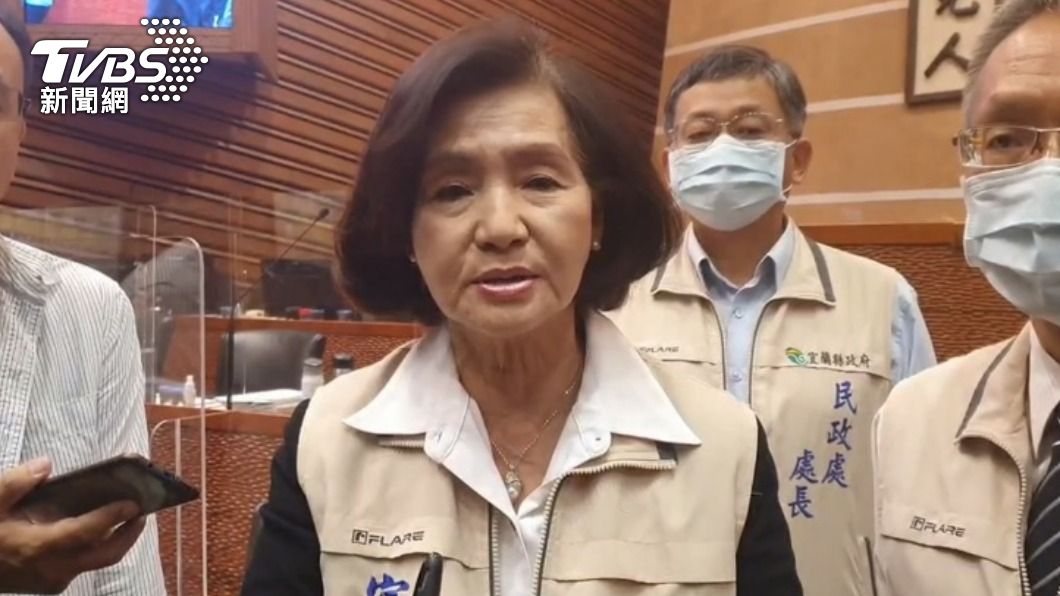 宜蘭縣長林姿妙的公投立場與國民黨中央不同。（圖／TVBS資料畫面）
