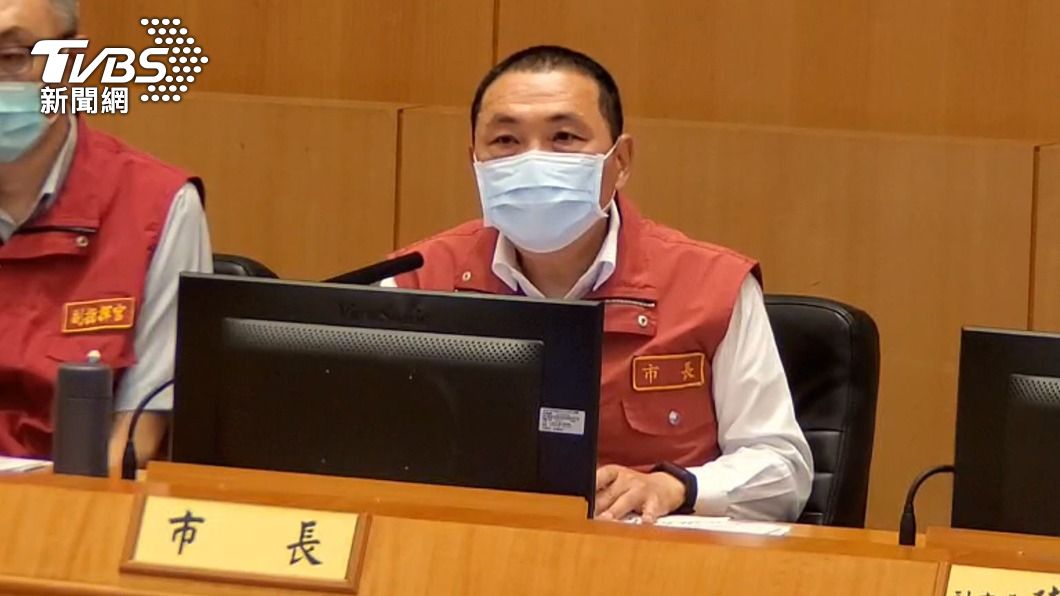 侯友宜再宣布最新防疫措施。(圖/TVBS)