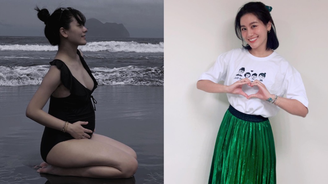 小蠻自嘲懷孕像「肥美的海牛」 照鏡子驚呼:腳踝消失了
