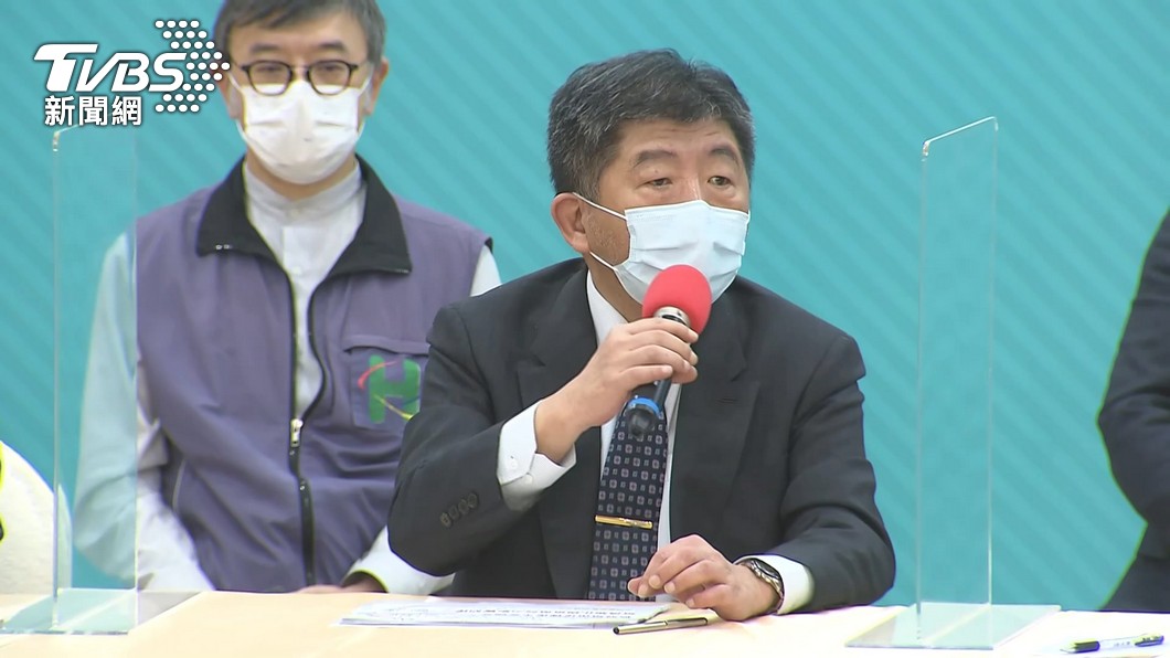 台北市長柯文哲上午和衛服部長陳時中緊急開會。(圖/TVBS)