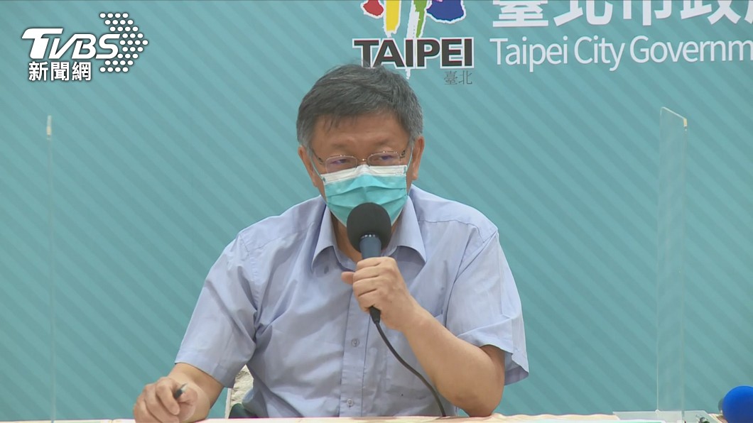 柯文哲說「從0到206是炸彈引爆」。(圖/TVBS)