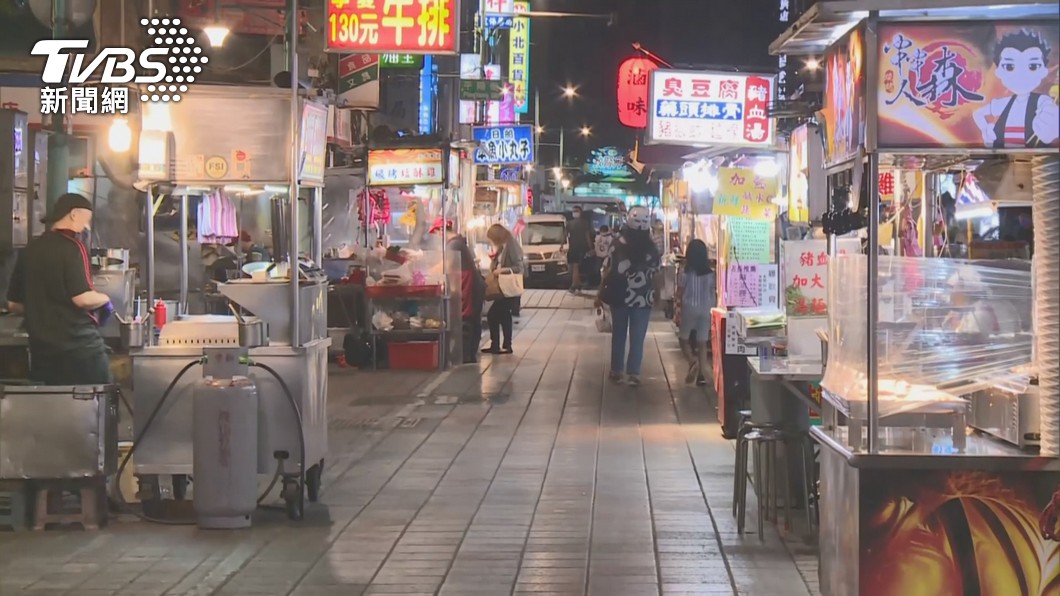 台北市寧夏夜市。(圖/TVBS資料畫面)