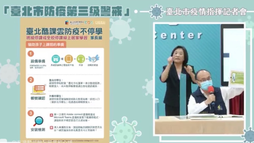 酷克雲線上教學。(圖/臺北市府提供)