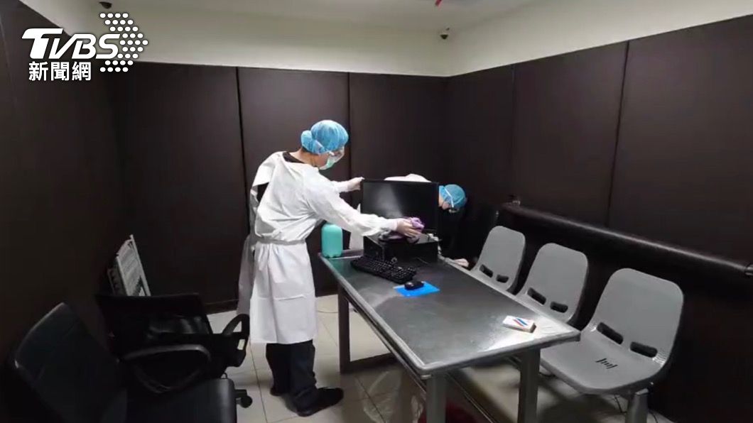 曾替確診男子製作筆錄 萬華分局急消毒