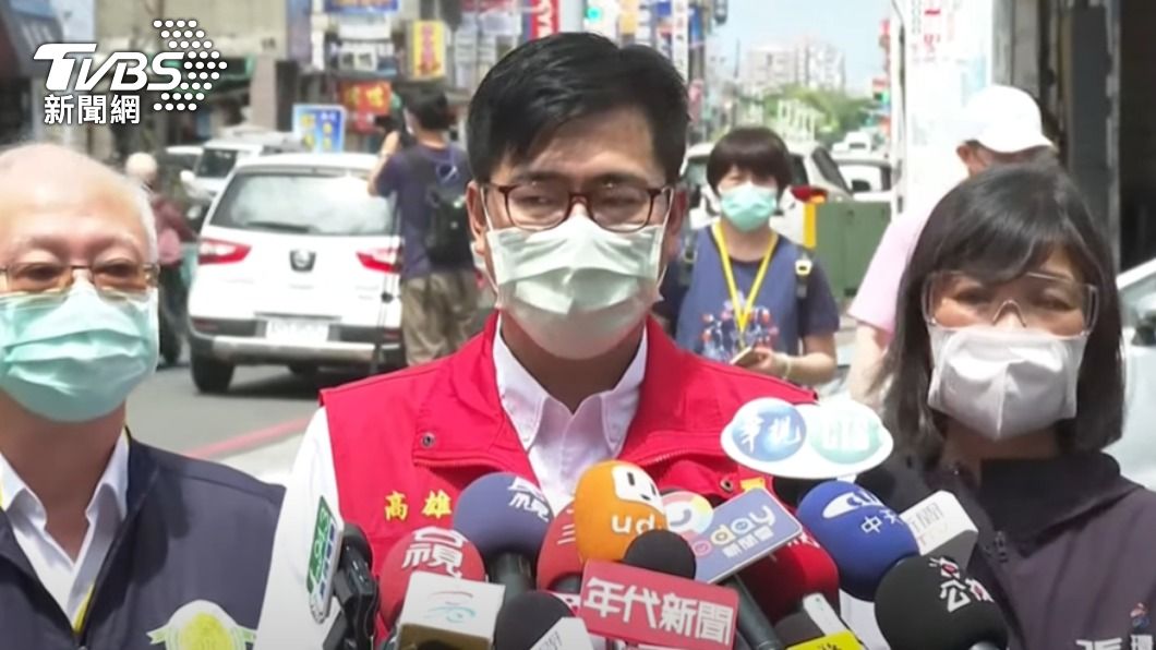 高雄市長陳其邁出面說明。(圖/TVBS)