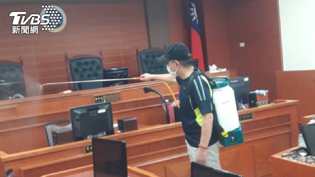 確診法警曾接觸在押被告 台北看守所緊急消毒隔離