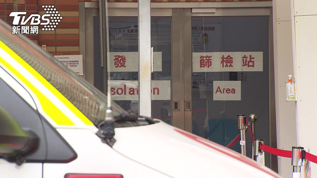 台灣本土疫情升溫。(圖/TVBS)