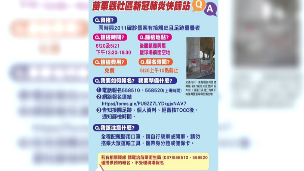 圖／苗栗縣政府衛生局