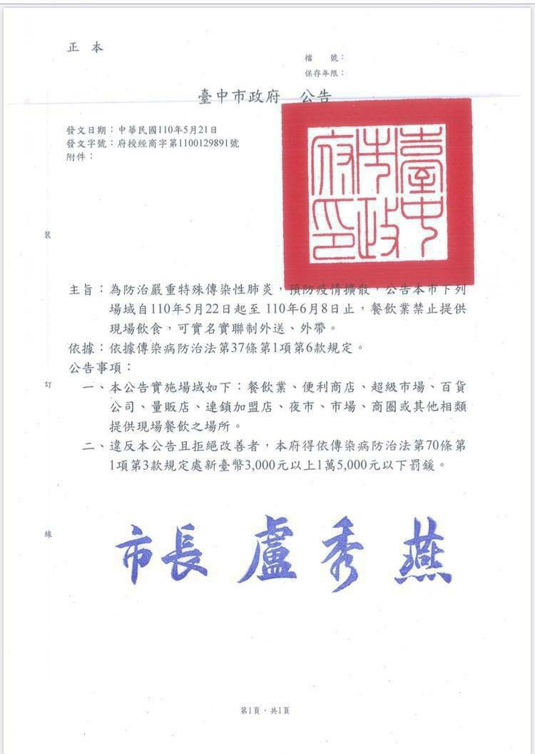 違者最高可罰1萬5000元。(圖/民眾提供)