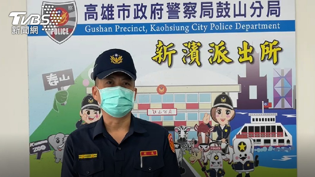警方已將監視畫面及車籍資料移請衛生局裁處。(圖/TVBS)