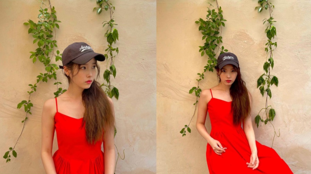 若是不想洗頭就出門,不妨可以戴上帽子。(圖/翻攝自dlwlrma IG)