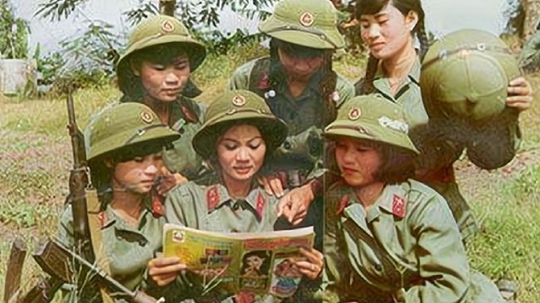 越南女兵十分剽悍聞名全球。(圖/翻攝自網易新聞)
